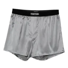 Боксеры с бархатным поясом и логотипом