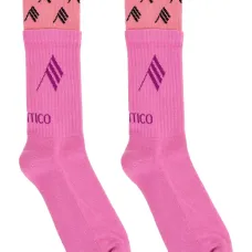 Носки с узором и логотипом Носки с узором и логотипом