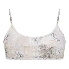 Бикини-топ с анималистичным принтом Cassis