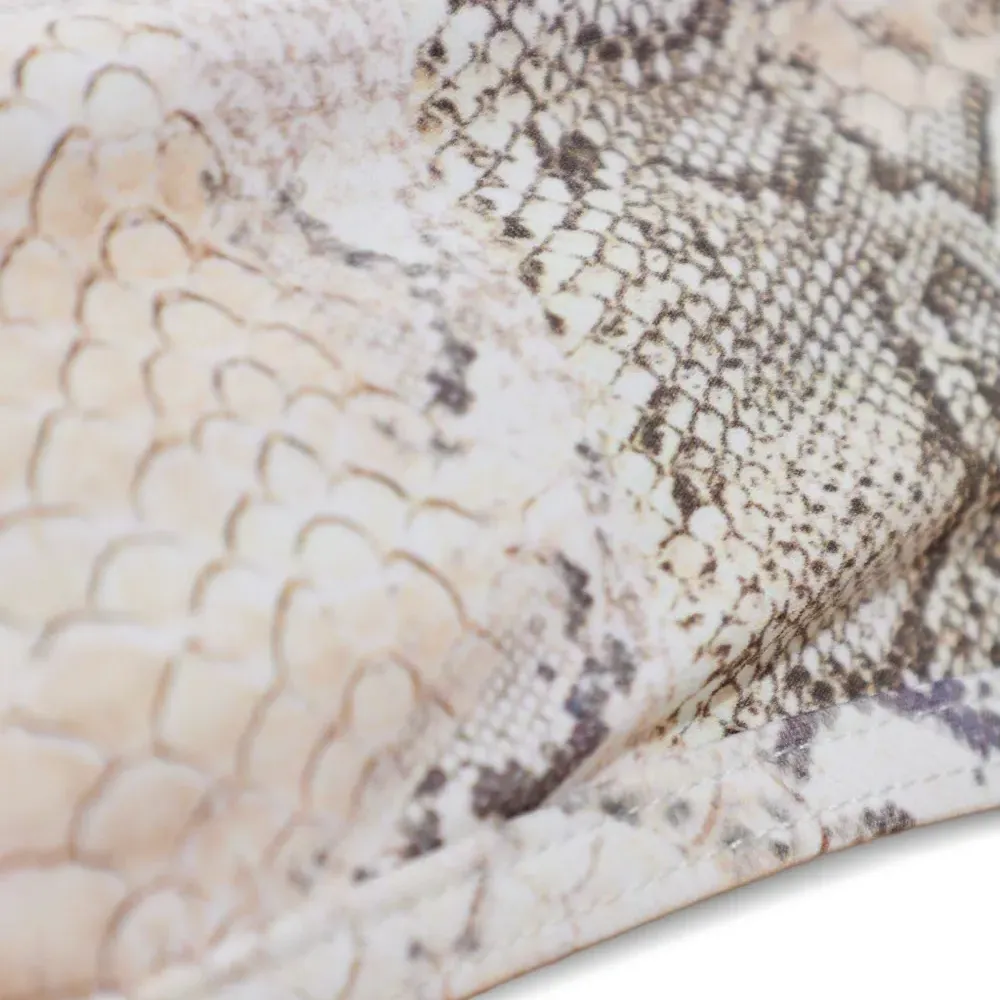 Бикини-топ с анималистичным принтом Cassis