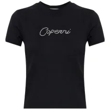 Футболка с отделкой в виде логотипа