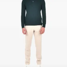 Рубашка поло в рубчик