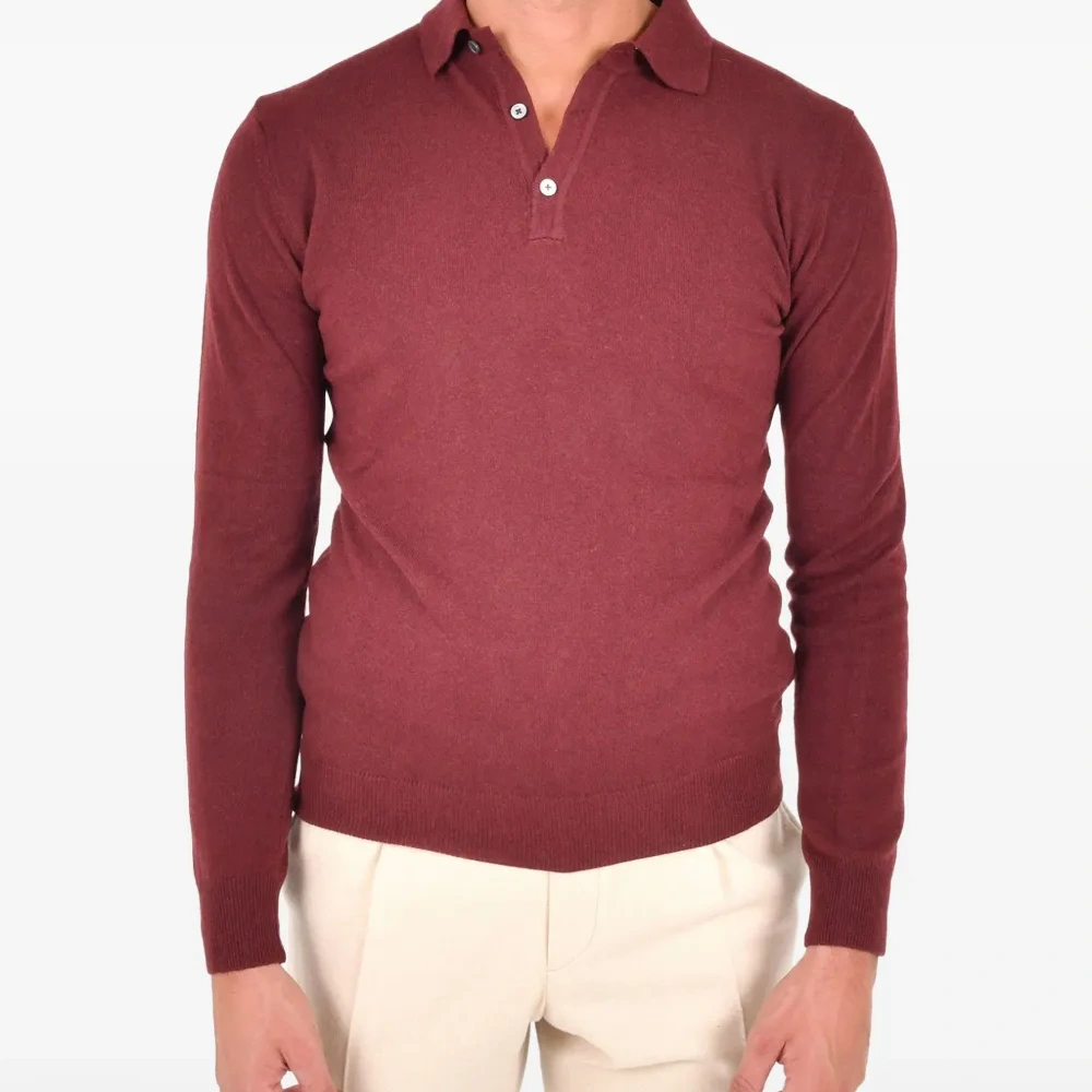 Рубашка-поло на пуговицах