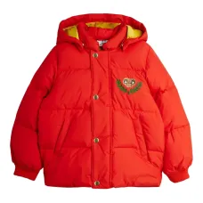 Куртка с вышивкой и капюшоном