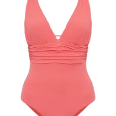 Слитный купальник Panarea с драпировкой