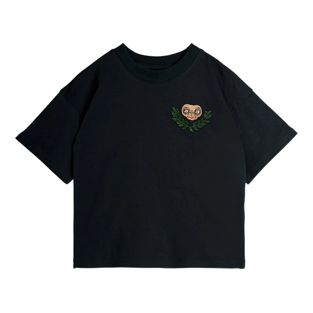 Футболка с вышивкой E.T.