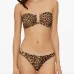 Бикини-топ с анималистичным принтом Prague