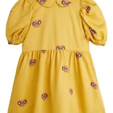 Платье с воротником «Питер Пэн» и графическим принтом X E.T.