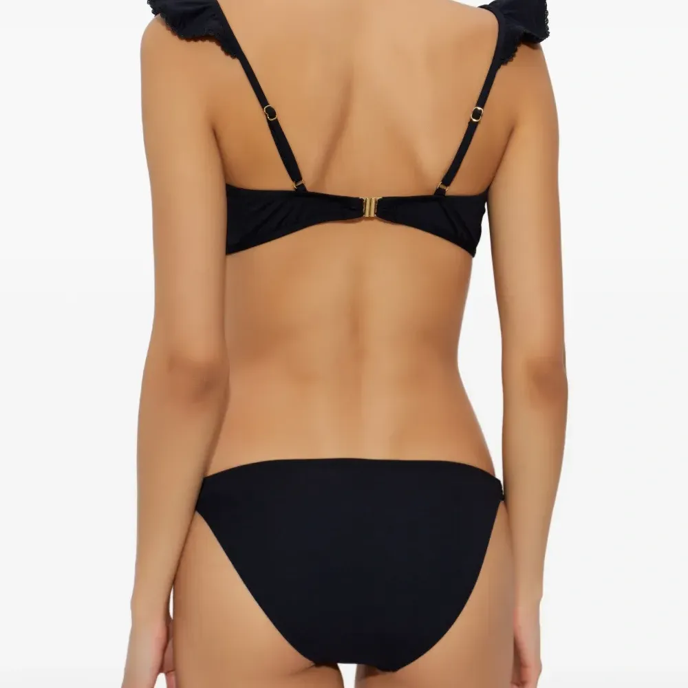 Бикини-топ Pompano с оборками