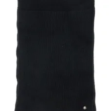 Шарф Reese в рубчик с подвеской-логотипом