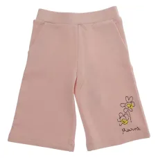 Спортивные брюки с цветочной вышивкой