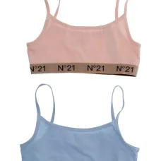 Бюстгальтеры с легкой поддержкой голубого цвета (набор из трех штук) Бюстгальтеры с легкой поддержкой голубого цвета (набор из трех штук)