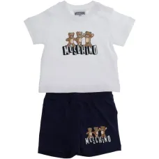 Комплект из футболки и шортов с логотипом Комплект из футболки и шортов с логотипом