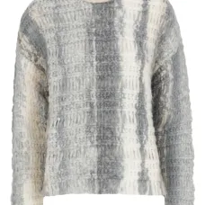 Свитер с круглым вырезом