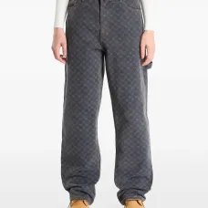 Джинсы с монограммой