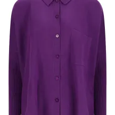 Джемпер Andrea с карманом в рубчик