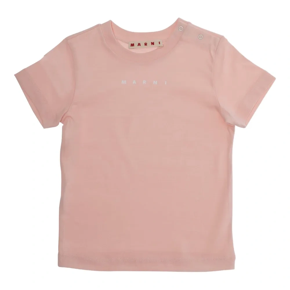 Футболка с круглым вырезом и логотипом