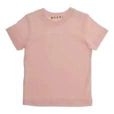 Футболка с круглым вырезом и логотипом