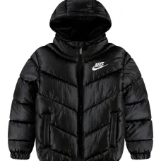 Куртка с капюшоном и вышитым логотипом