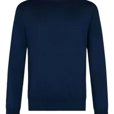 Свитер с круглым вырезом