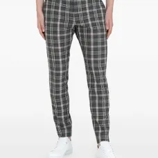 Брюки в клетку