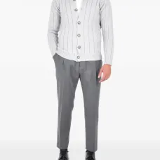 Кардиган в рубчик