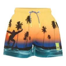 Плавки-шорты с принтом