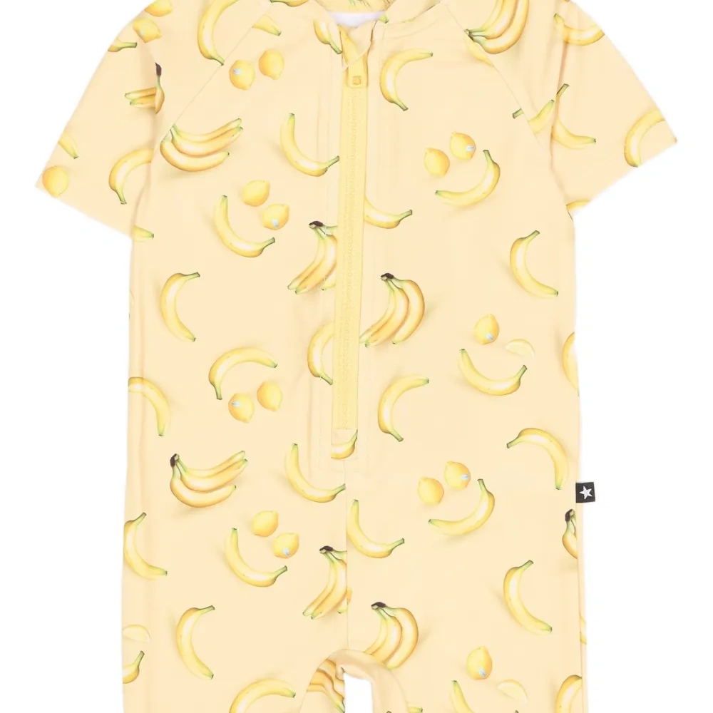 Купальник на молнии с принтом