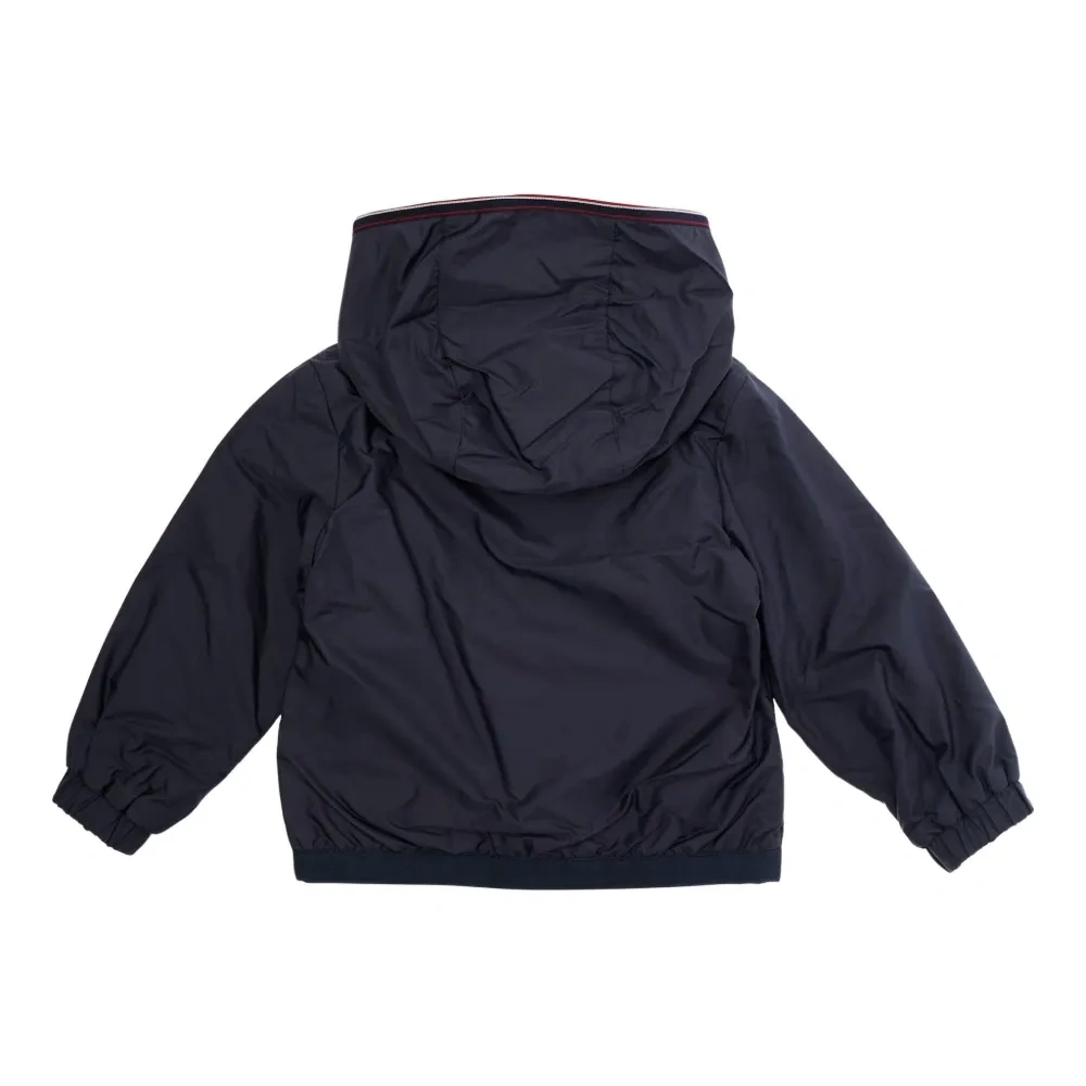 Куртка с капюшоном и нашивкой-логотипом