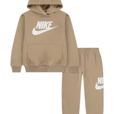 Спортивный костюм с капюшоном и логотипом