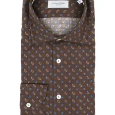 Рубашка с принтом пейсли