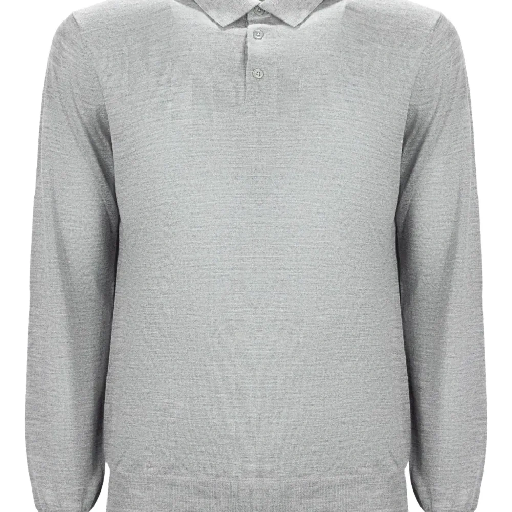 Шерстяная рубашка-поло