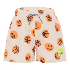 Плавки-шорты с принтом