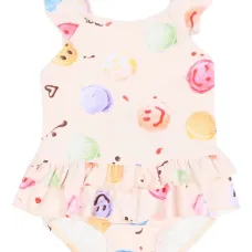 Купальник с оборками