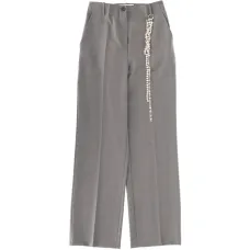 Брюки с декоративной отделкой