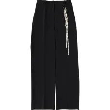 Брюки с бисерной цепочкой