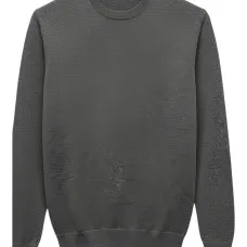 Свитер с круглым вырезом