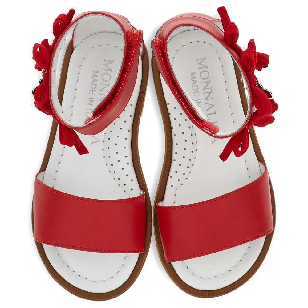 Босоножки с бантами