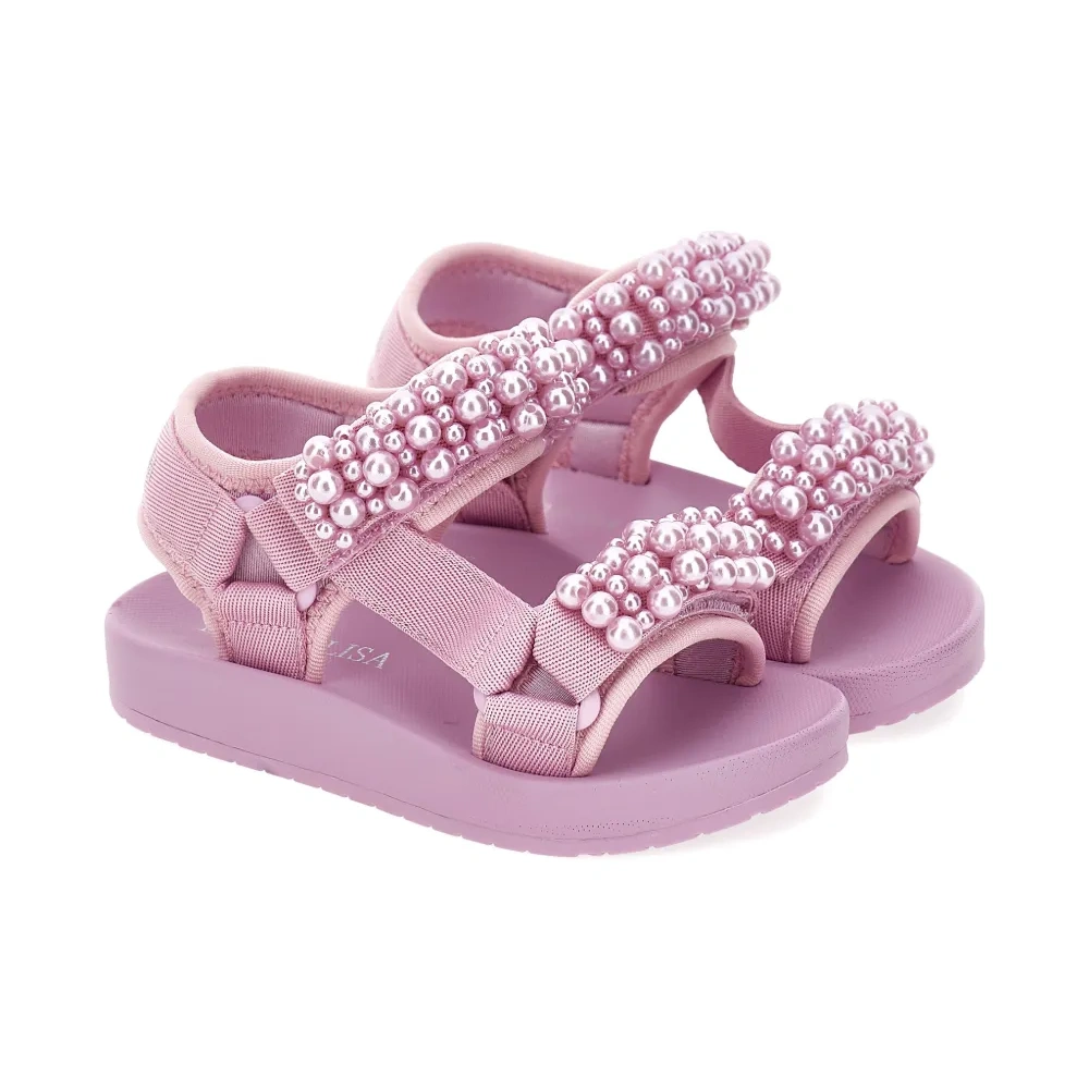 Декорированные босоножки