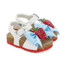 Босоножки с бантами