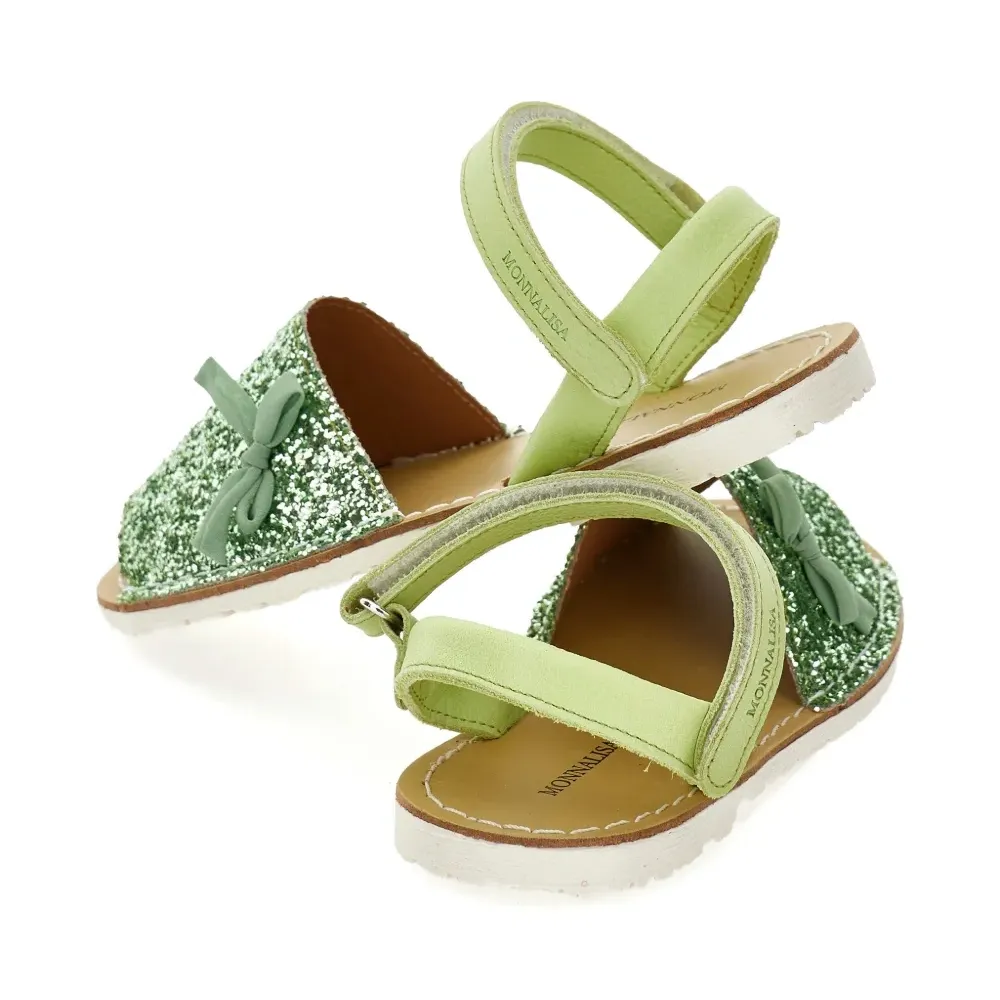 Босоножки с блестками