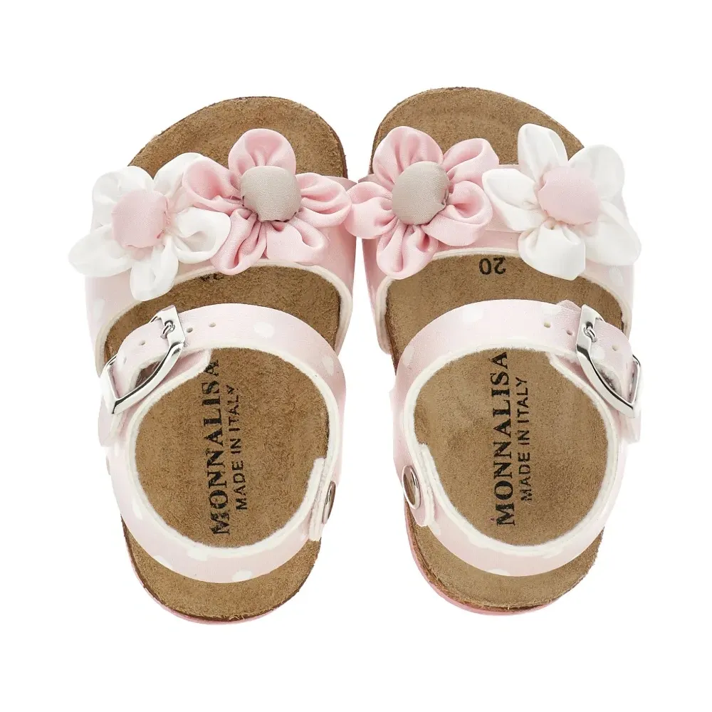 Босоножки в горох Босоножки в горох