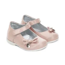 Балетки с бантом