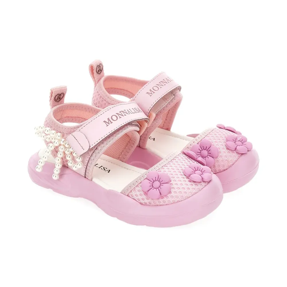 Босоножки с искусственным жемчугом Босоножки с искусственным жемчугом