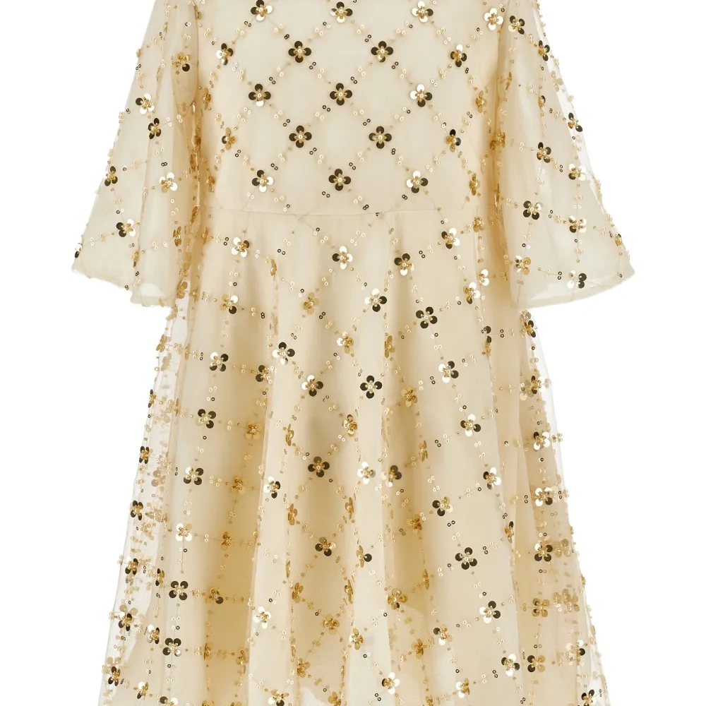 Платье с пайетками