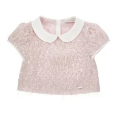 Топ с воротником