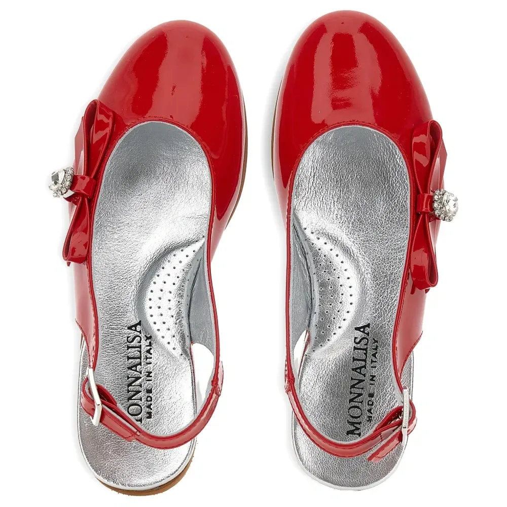 Босоножки с бантами