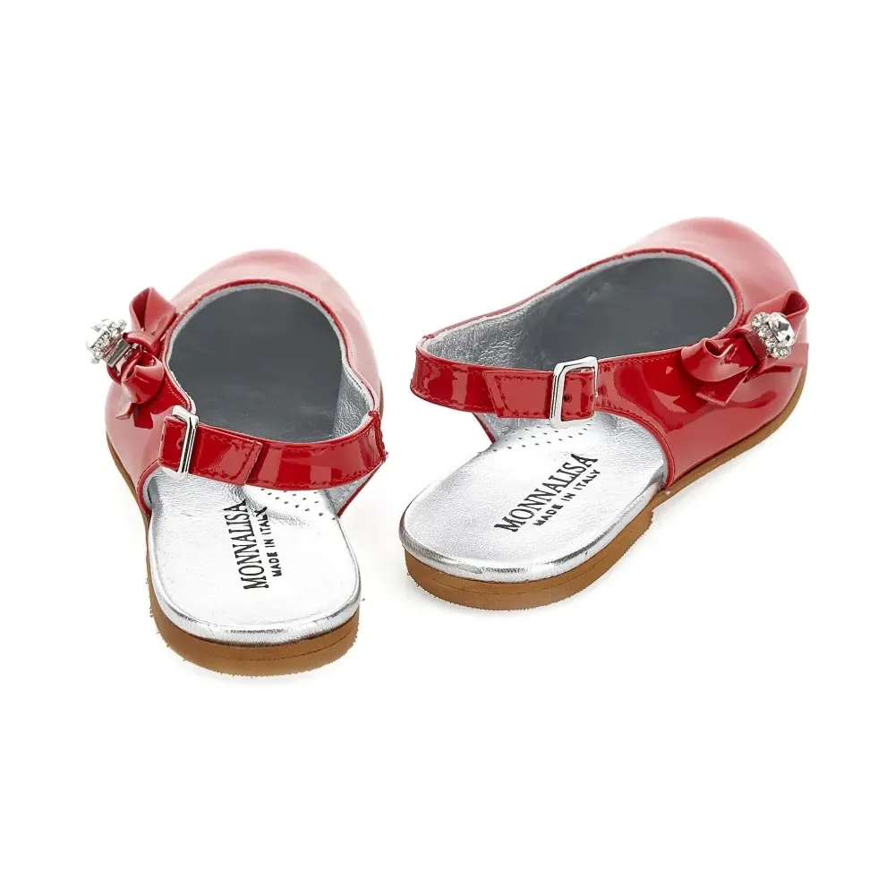 Босоножки с бантами