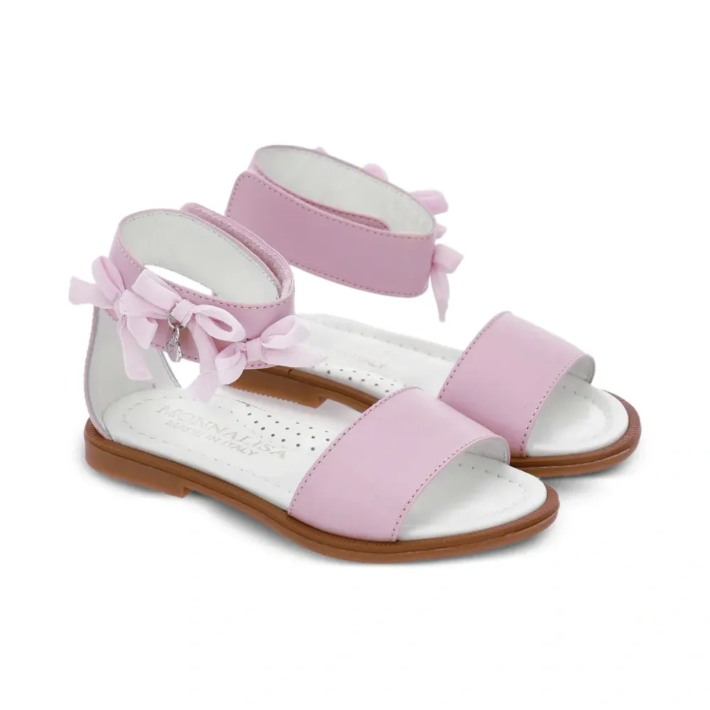 Босоножки с бантом