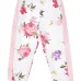 Спортивные брюки с цветочным принтом
